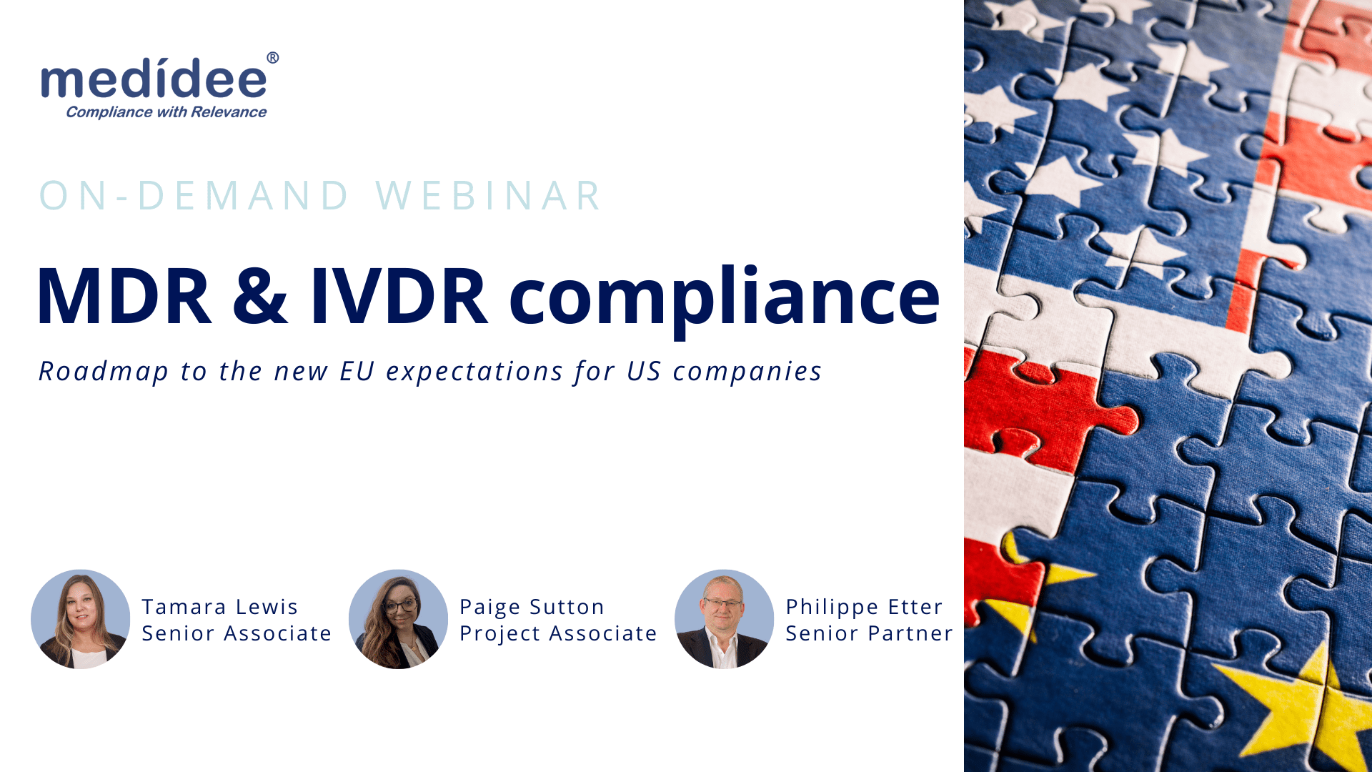 MDR & IVDR Compliance (US companies)