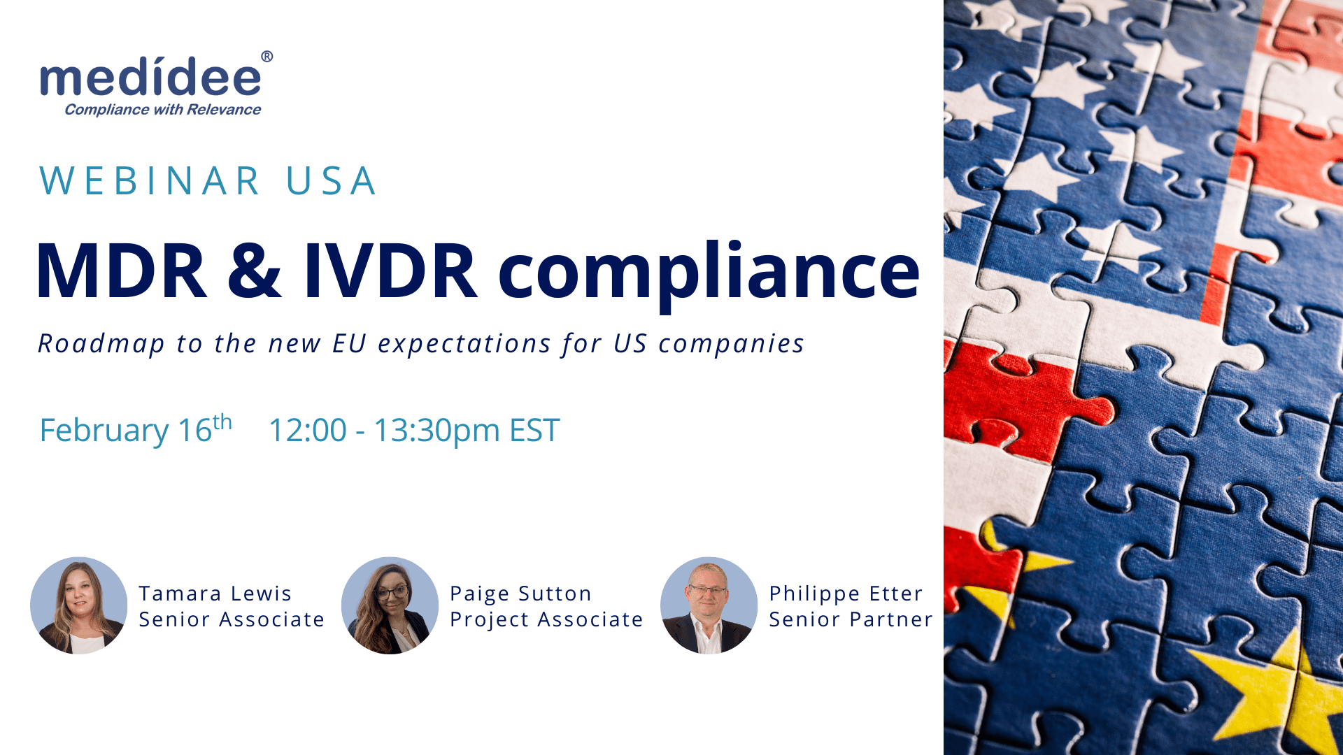 [Webinar] MDR / IVDR compliance :Roadmap to the new EU expectations