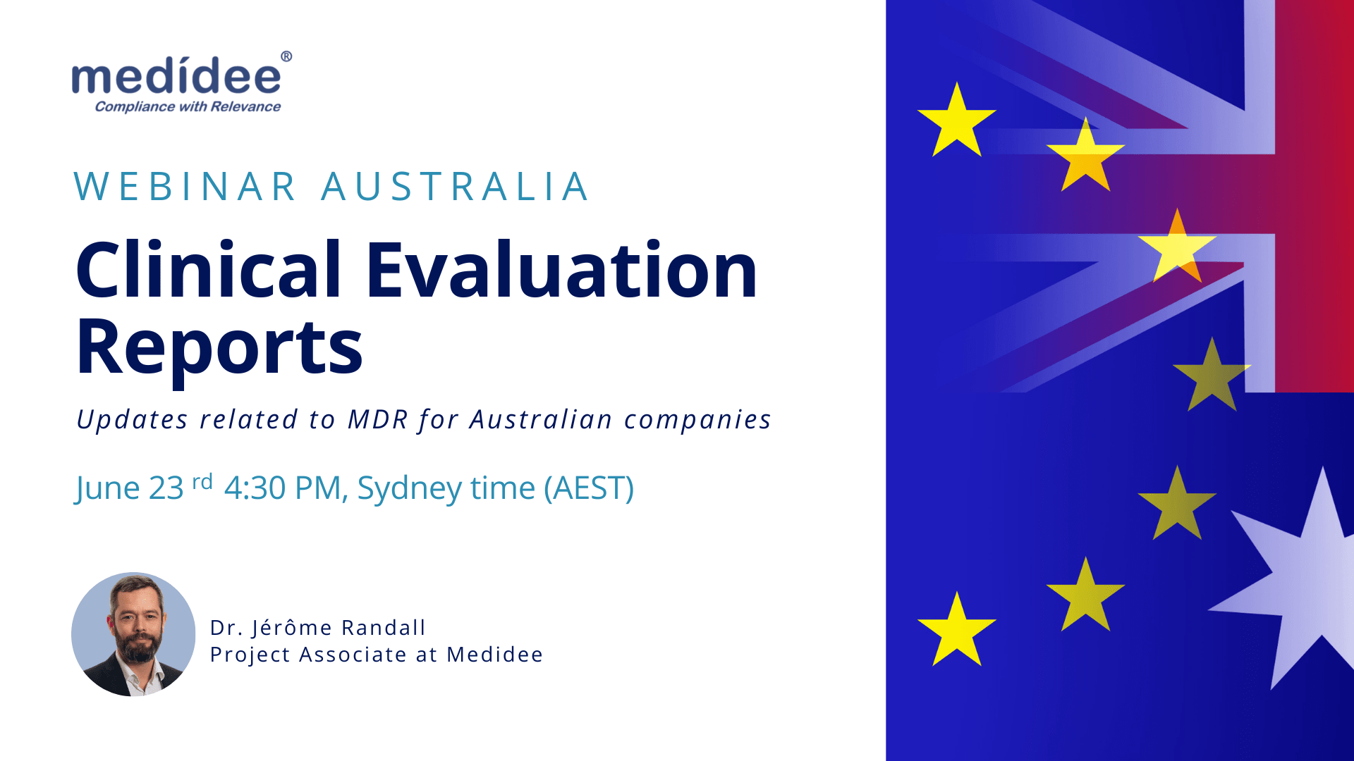 Webinar - Clinical Evaluation Reports