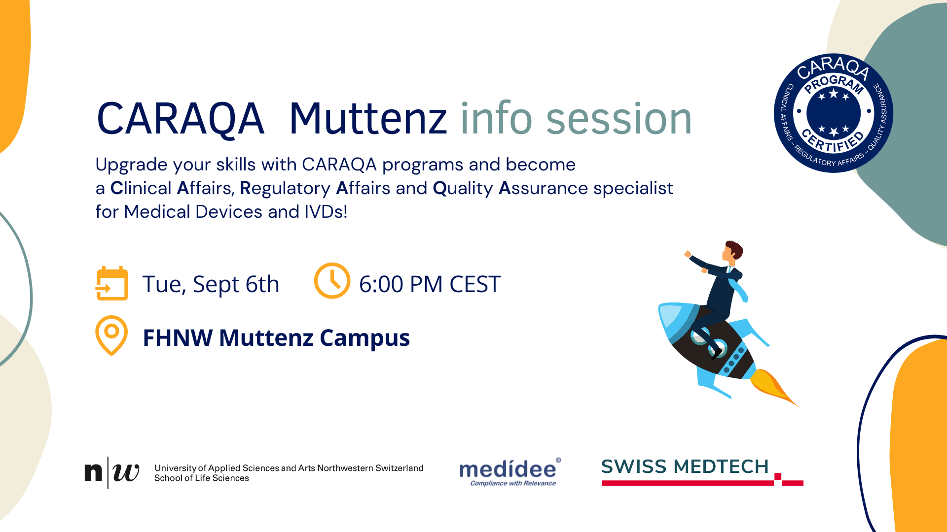 CARAQA Muttenz - Info Session on Sept. 6th